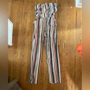 NWOT tube top pantsuit
